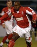 Delroy Facey in action for Rotherham