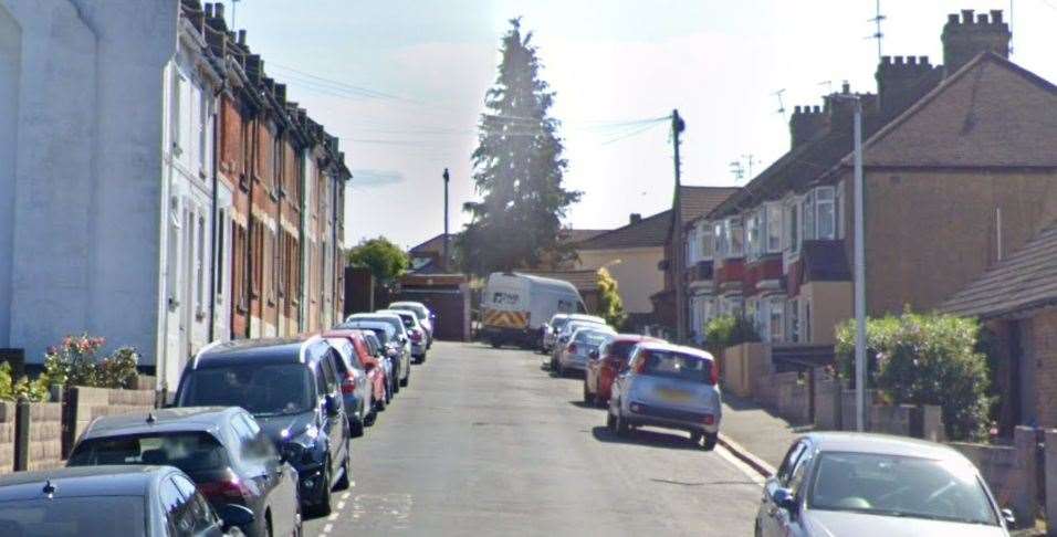 The suspected assault took place in Wickham Street, Rochester. Picture: Google
