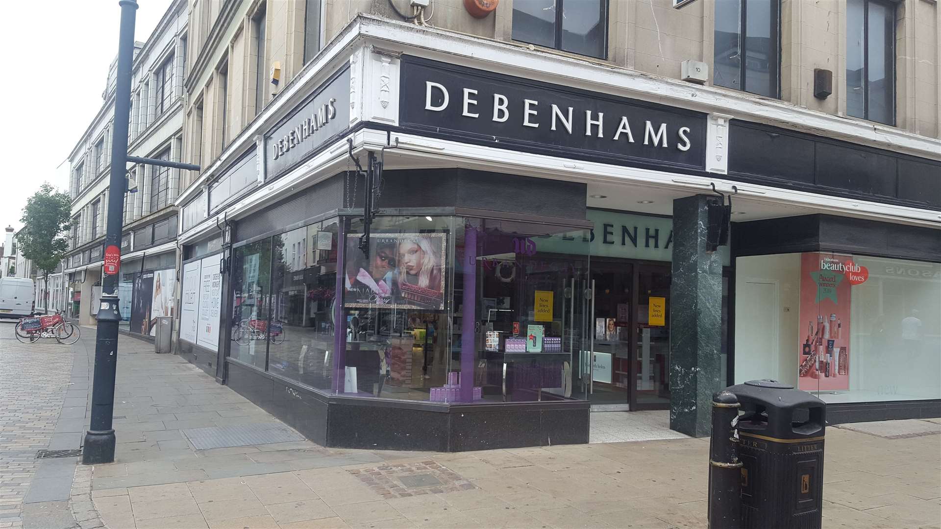 Debenhams will soon be closing but plans for the building's redevelopment are already being planned