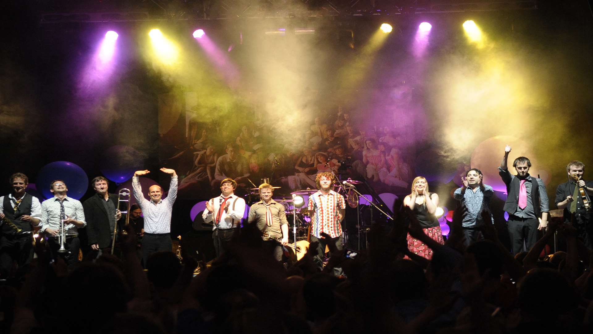 Bellowhead are performing at the Leas Cliff Hall as part of their final tour. Picture: Leas Cliff Hall/Mark Holloway