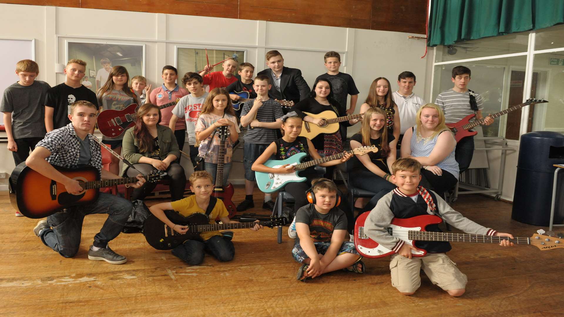 Young musicians at TTL's summer school at Greenacre Academy last year.