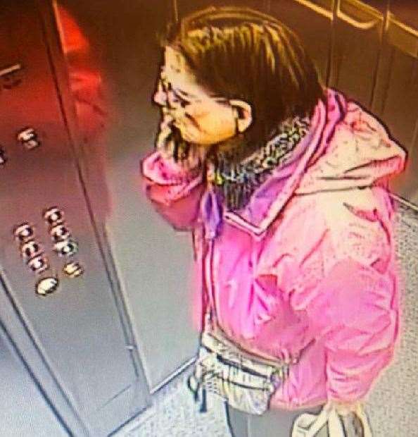 Barbara Hall was last seen wearing a pink hooded coat.