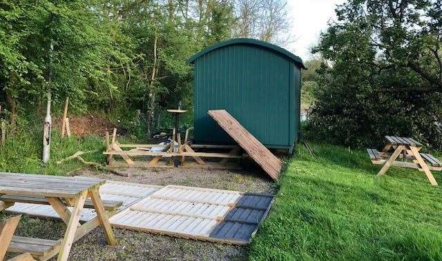 Very much on his list of things to get around to, the Shepherd Hut will be getting the full Matthew treatment very soon
