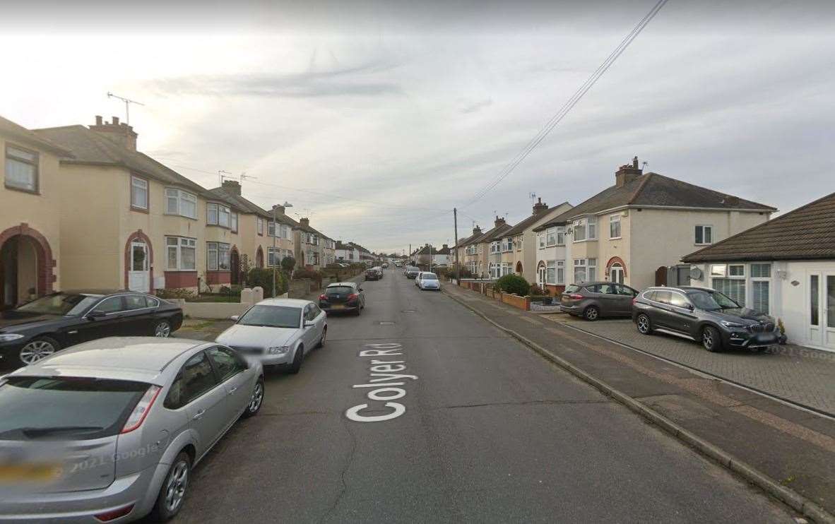 Colyer road Gravesend-google image