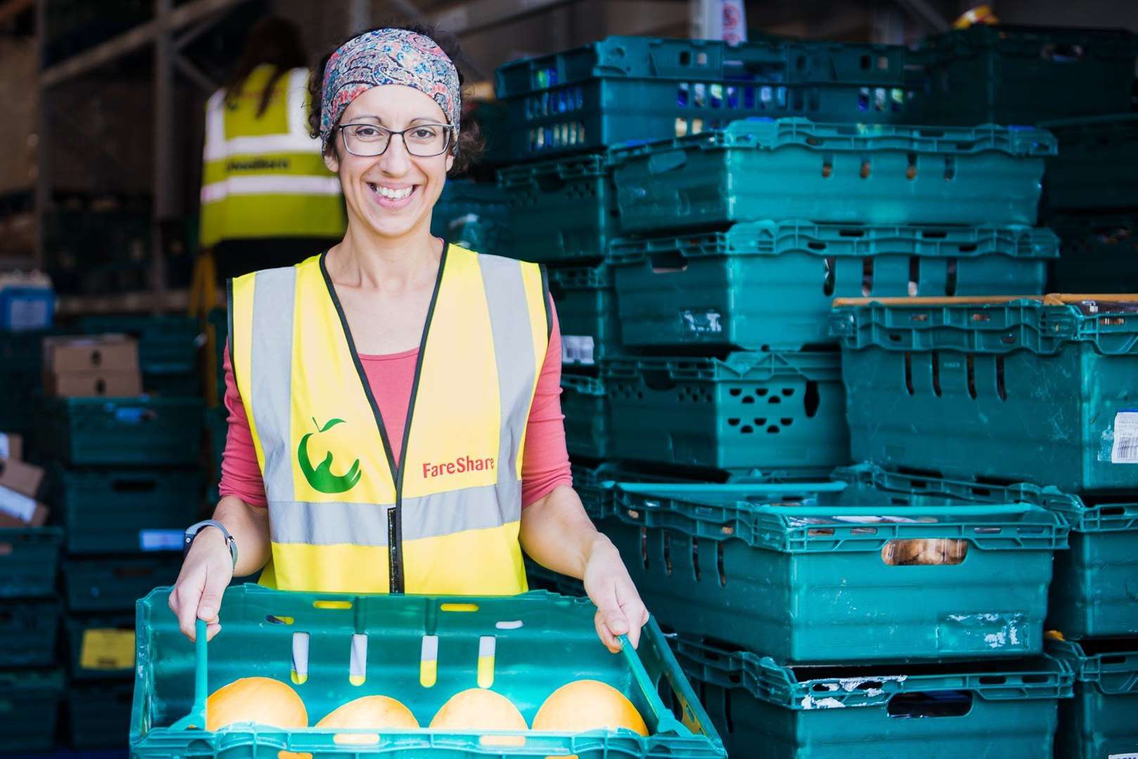 Warehouse manager Emma is bracing for greater demand as Christmas approaches