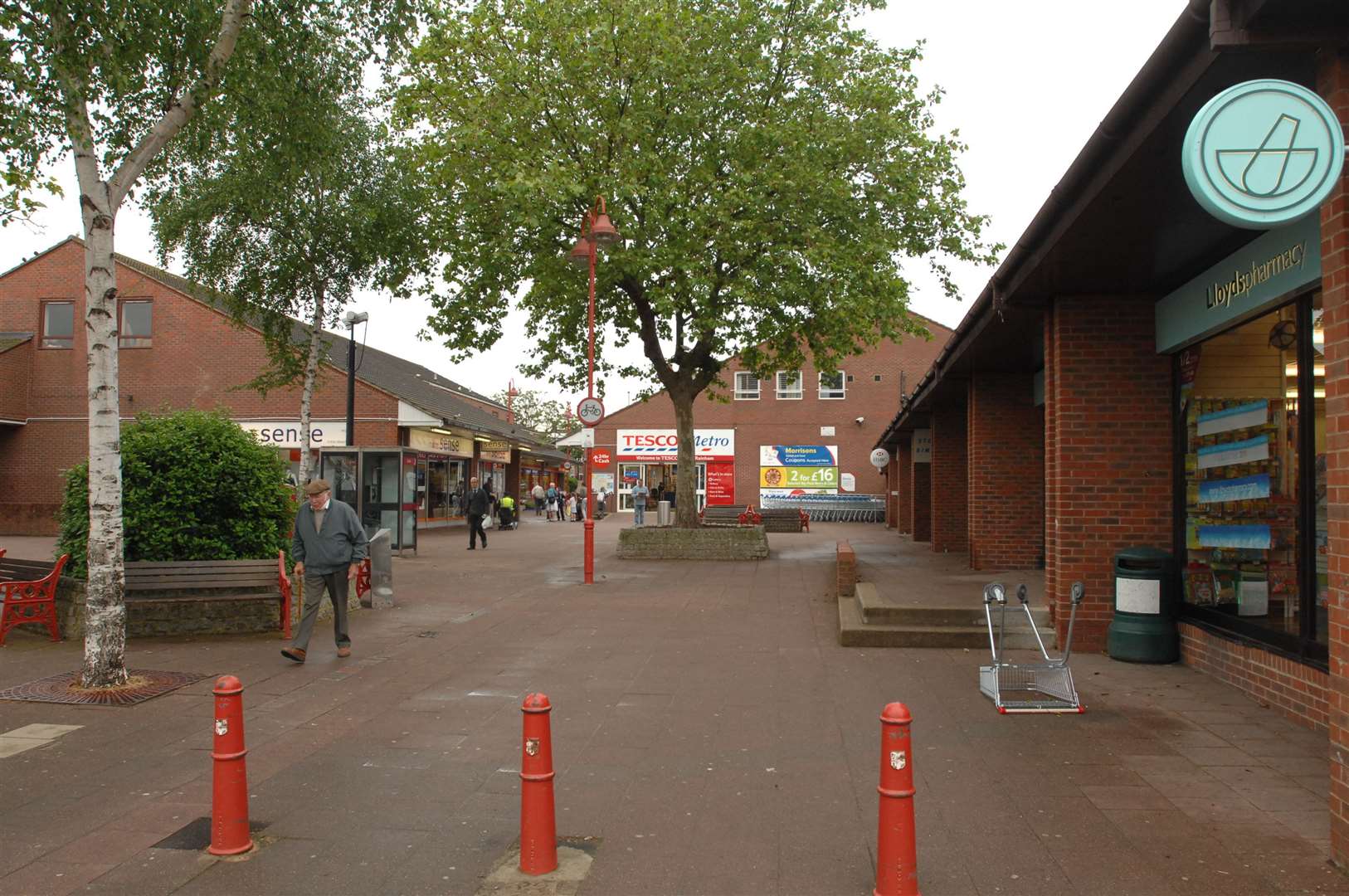 Police were called to Rainham Shopping Centre yesterday afternoon. Picture: Barry Crayford