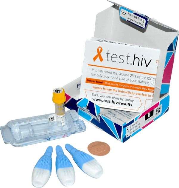 Self-sampling HIV test kits are available to anyone living in England.