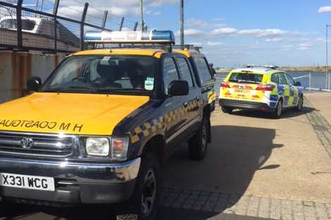 Police and coastguard crews have been involved in the search for the missing teenager