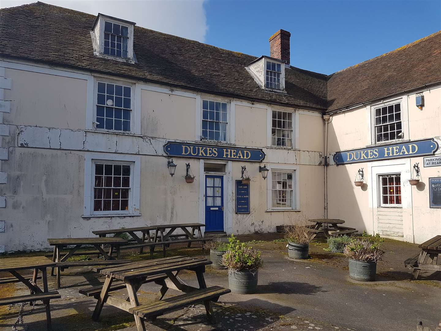 The Dukes Head has been empty for seven years