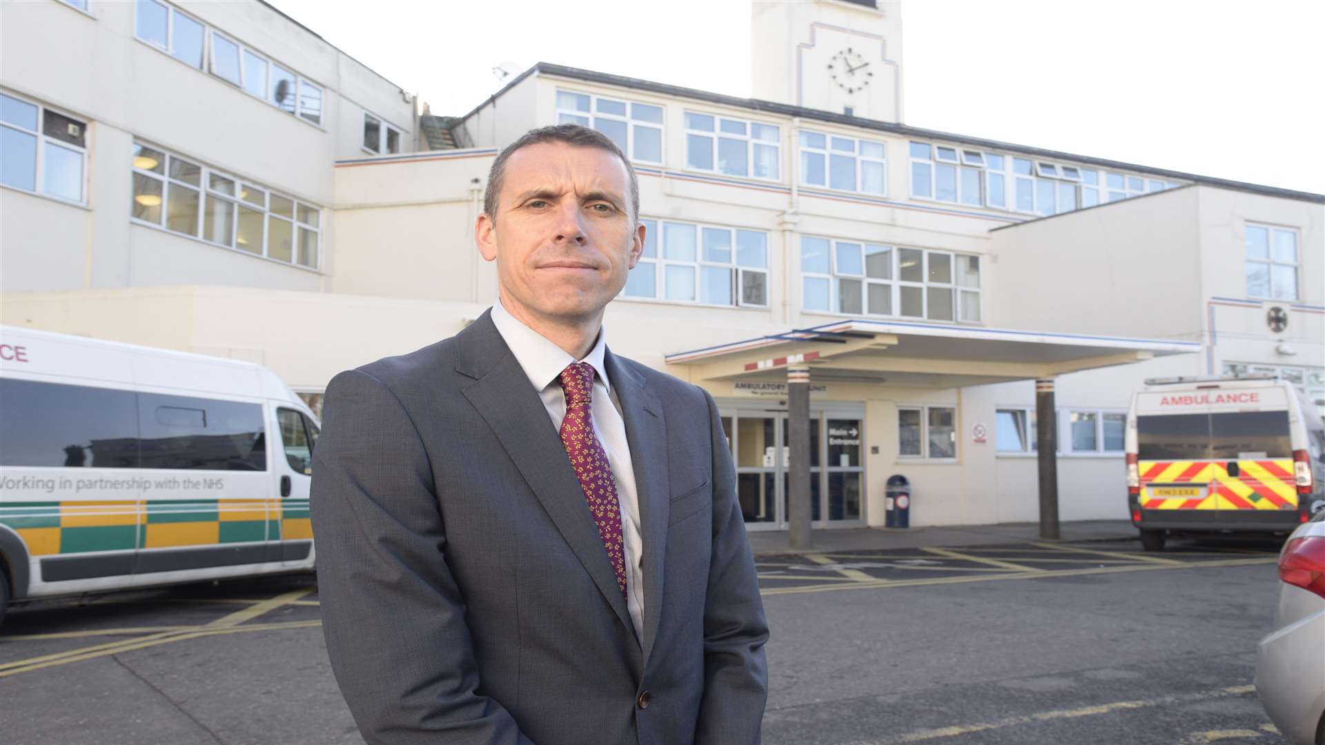 Matthew Kershaw insists the hospitals trust has no firm plans over the future of its sites.