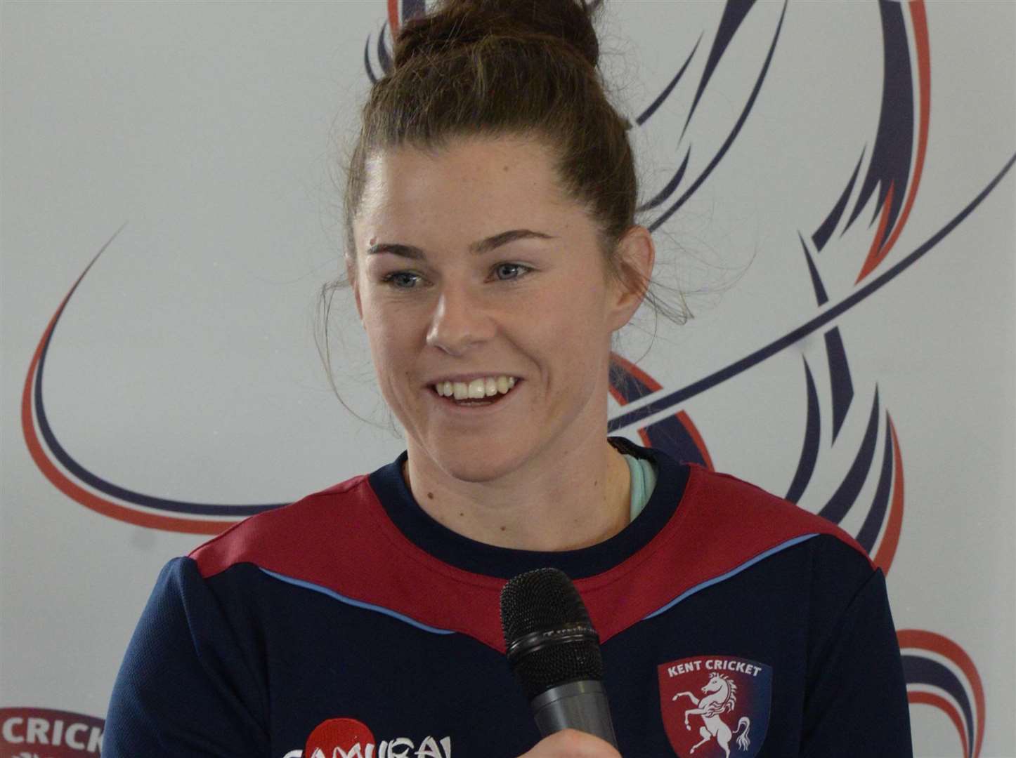 Kent and England's Tammy Beaumont. Picture: Chris Davey