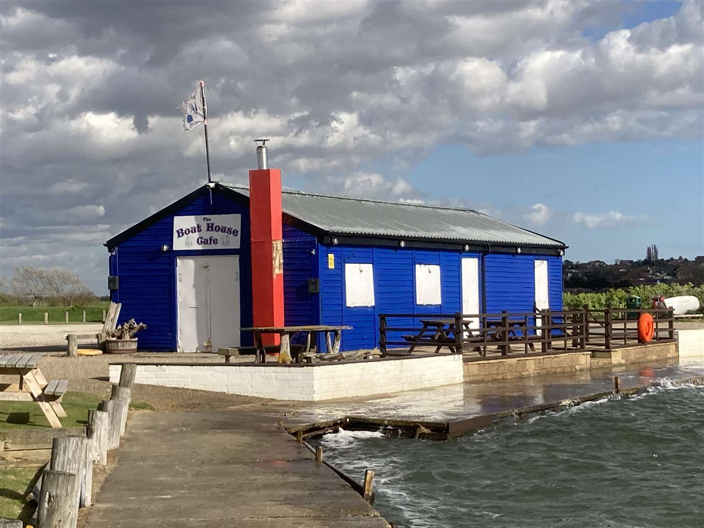 The Boathouse at Barton's Point Coastal Park, Sheerness. Picture: John Nurden