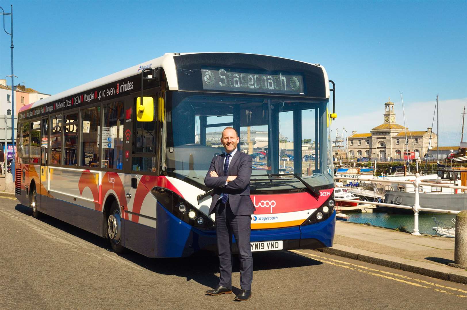 Stagecoach is rolling out a fleet of new biodiesel buses in Thanet costing £4 million (12550609)