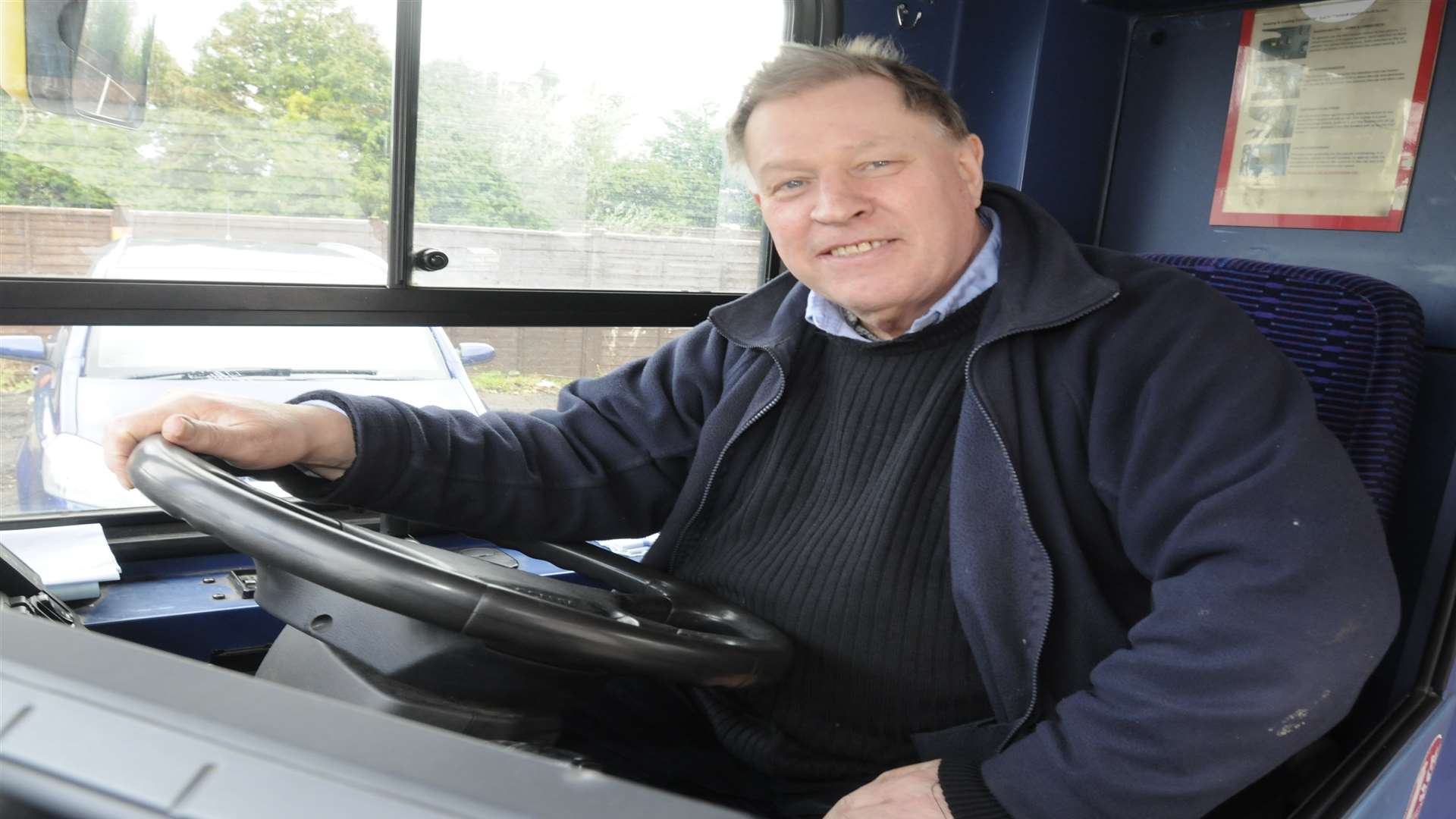 Bus driver Paul Taylor