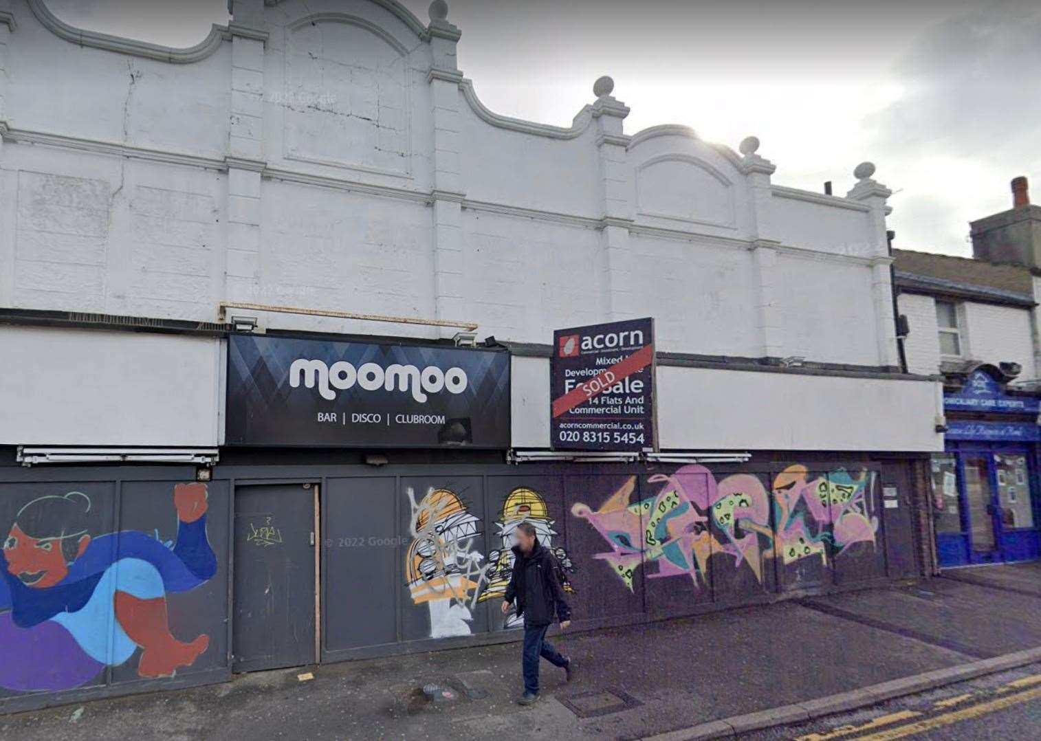The Moo Moo's sign still remains and the site has been sold. Picture: Google