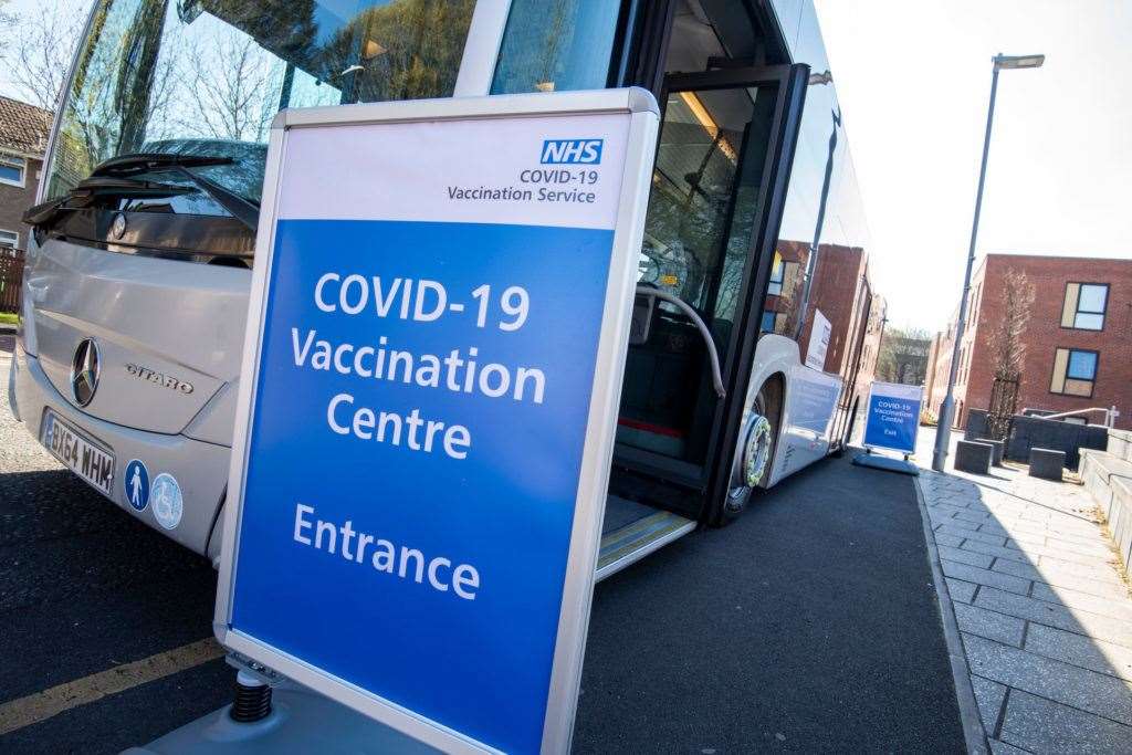A Covid-19 vaccination bus is coming to Leysdown. Stock photo