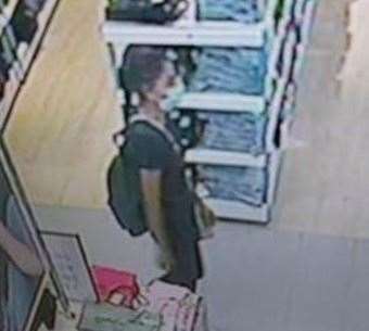 Police are hoping to trace this woman. Picture: Kent Police
