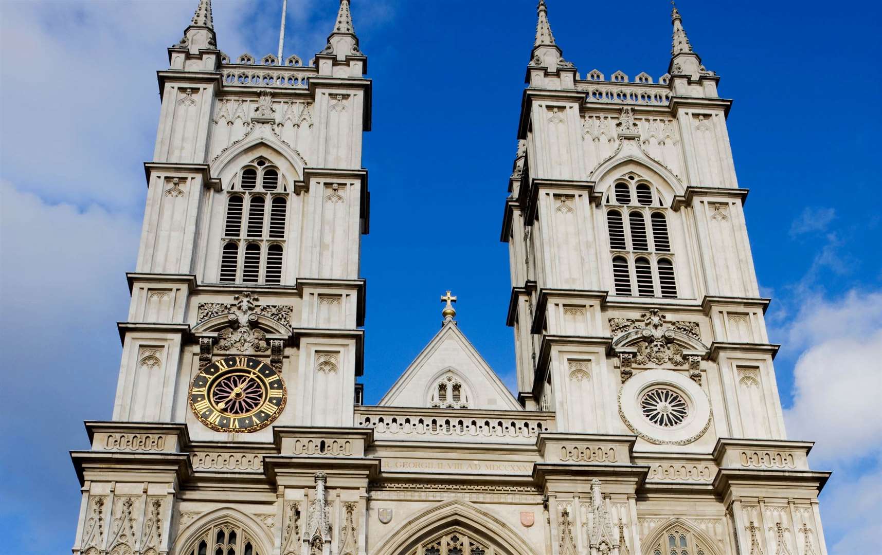 Westminster Abbey - scene of the daring raid on Christmas Day, 1950