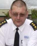 RSPCA Chief Inspector Steve Dockery