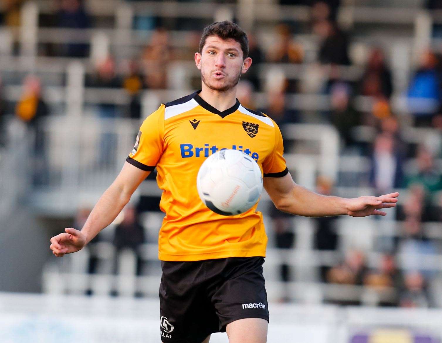 Zihni Temelci is back with Maidstone - for now at least Picture: Matthew Walker