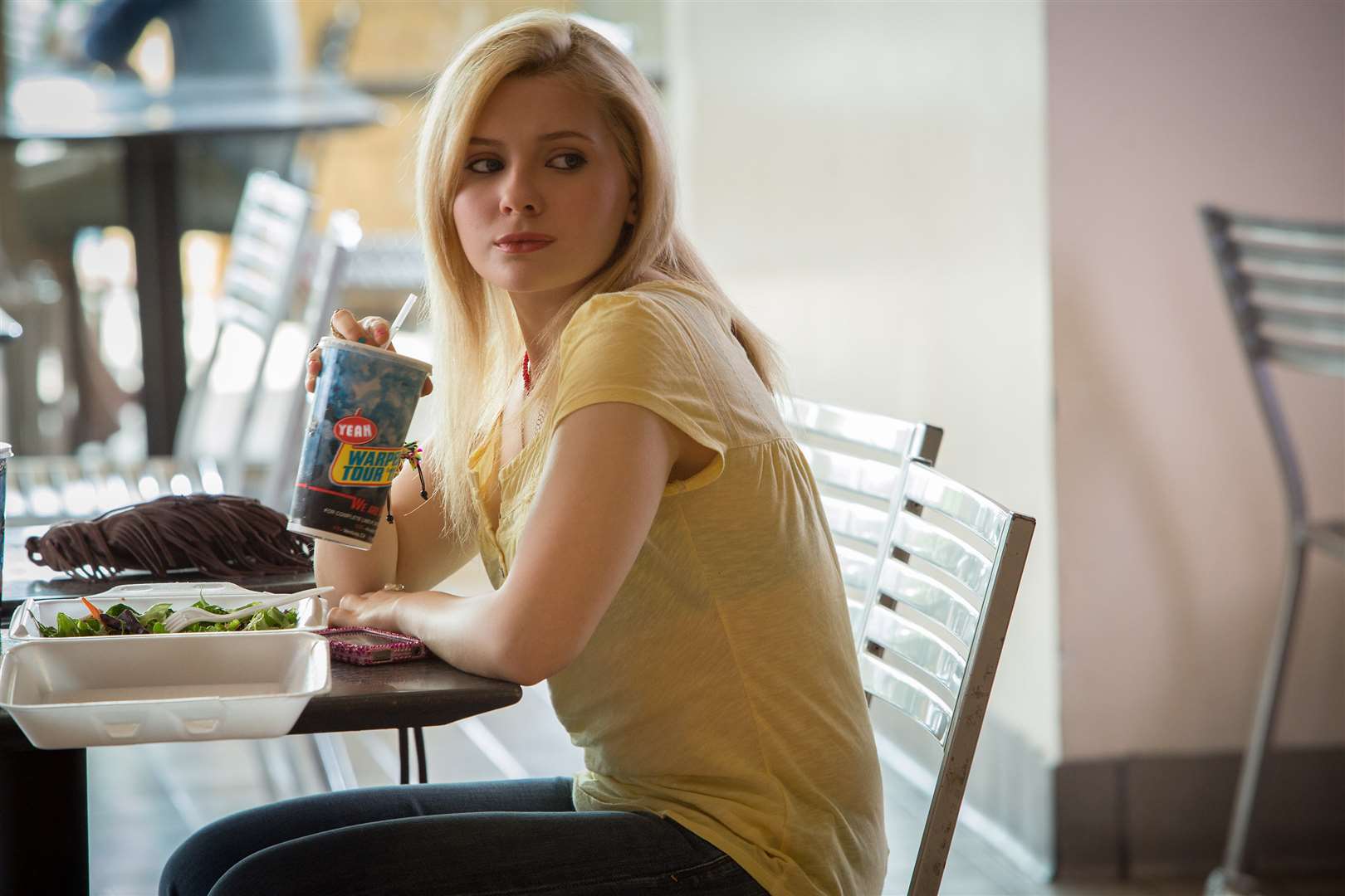 The Call with Abigail Breslin as Casey Welson. Picture: PA Photo/Warner Brothers.