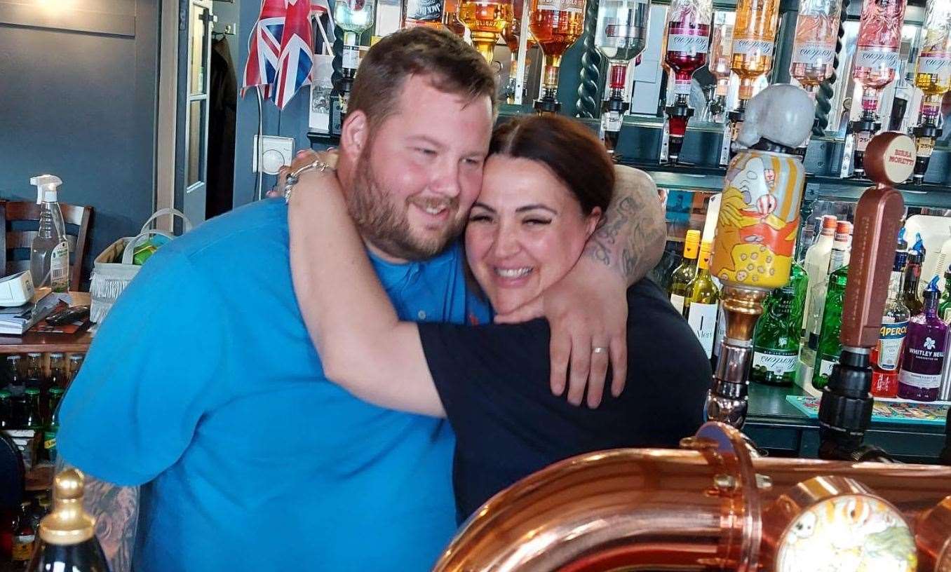 Landlords Ellis Dack, 33, left, and Sam Dack, 37, right, have seen the funny side of things