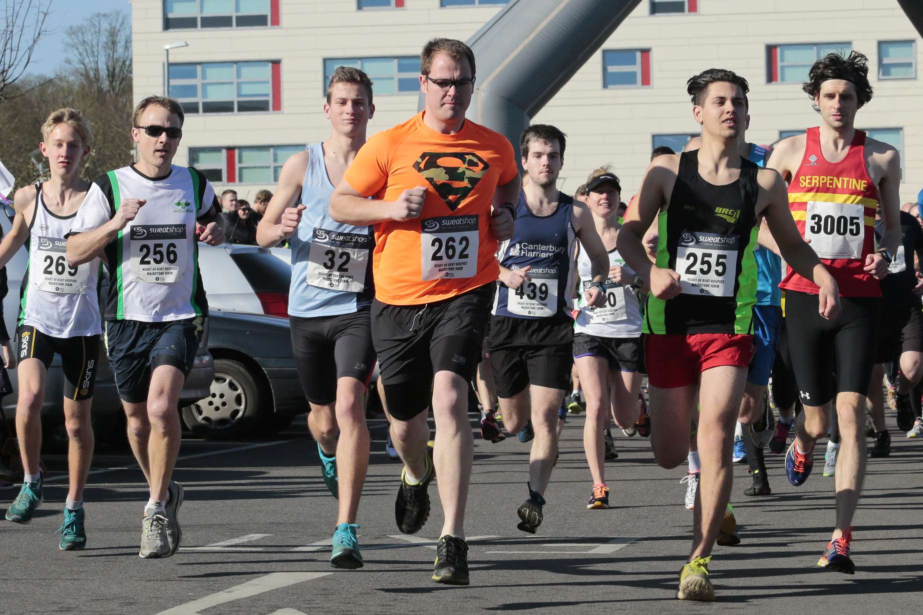 The runners hit their stride at the Heart of Kent Maidstone 10k Picture: Martin Apps