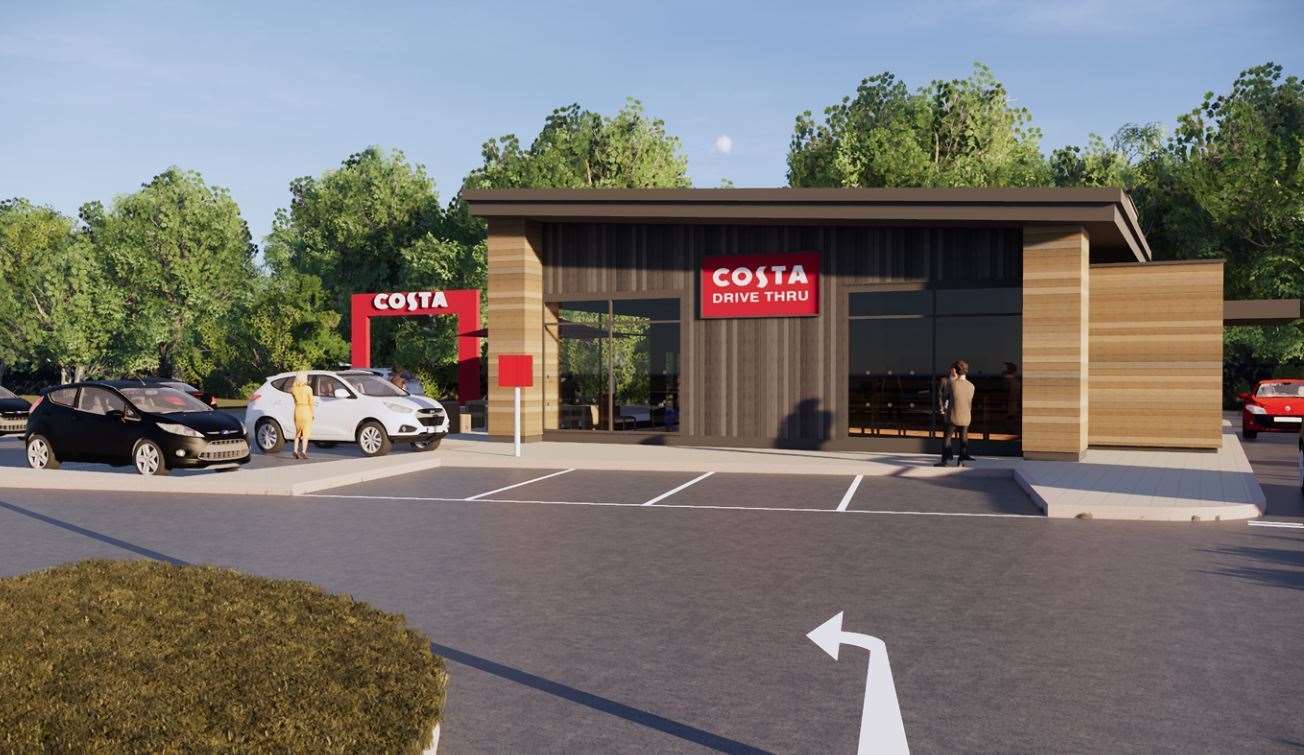 Artists impressions of the Costa building in Minster. Picture: GDM Architects (7638826)