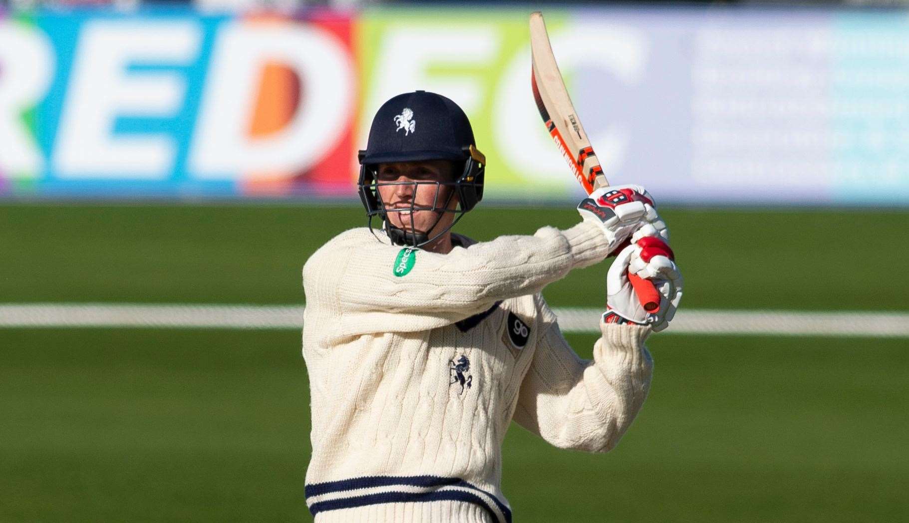 Kent's Zak Crawley - will resume day three unbeaten on 61 against Sussex. Picture: Ady Kerry