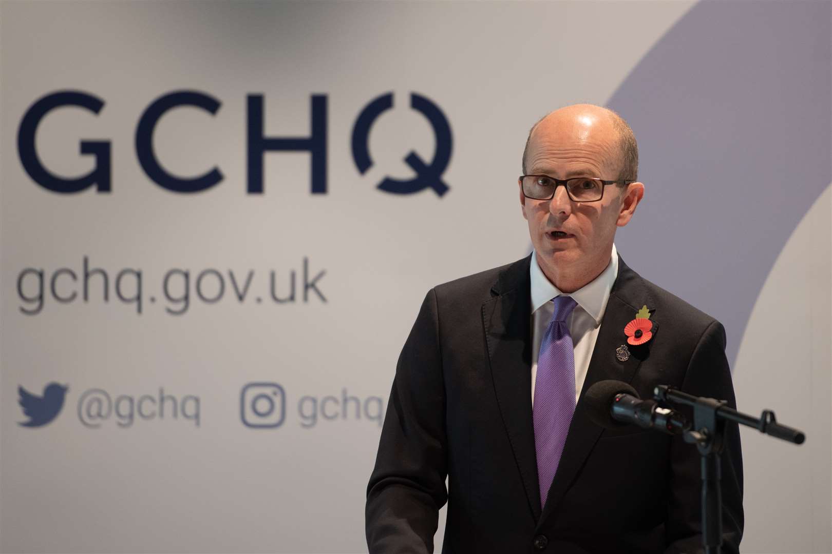 GCHQ director Jeremy Fleming has urged people to be vigilant online during the pandemic (Joe Giddens/PA)