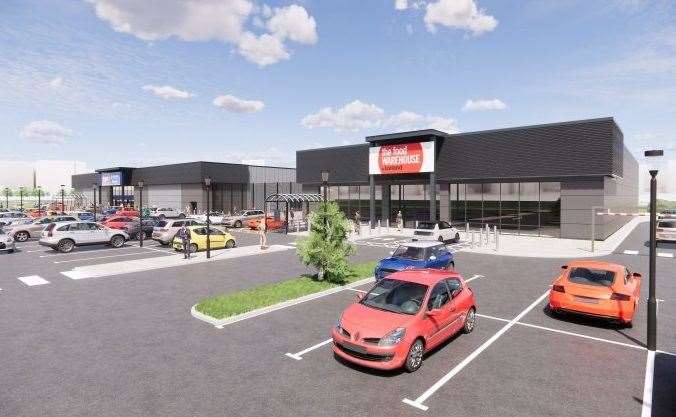 Three huge chains have signed up for the expansion at Altira Business Park on the outskirts of Herne Bay