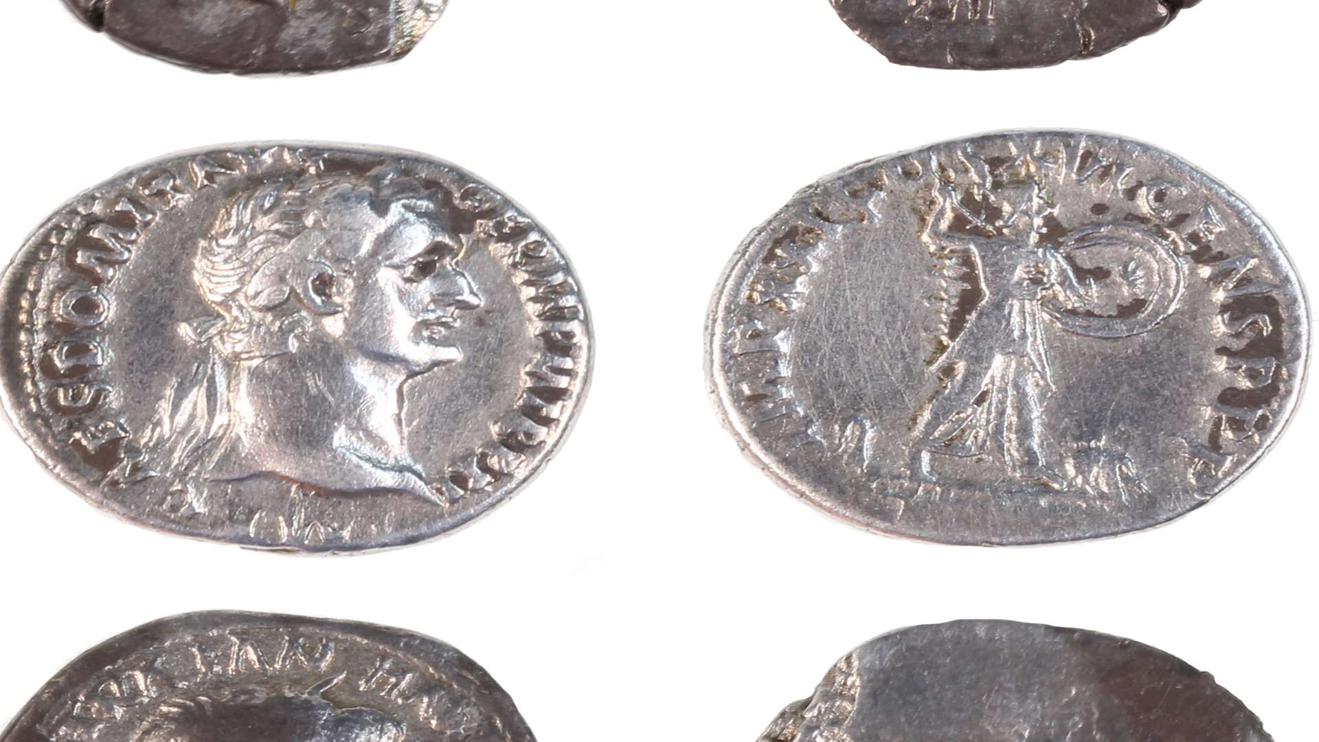 The Roman silver denari were found in Sherwood