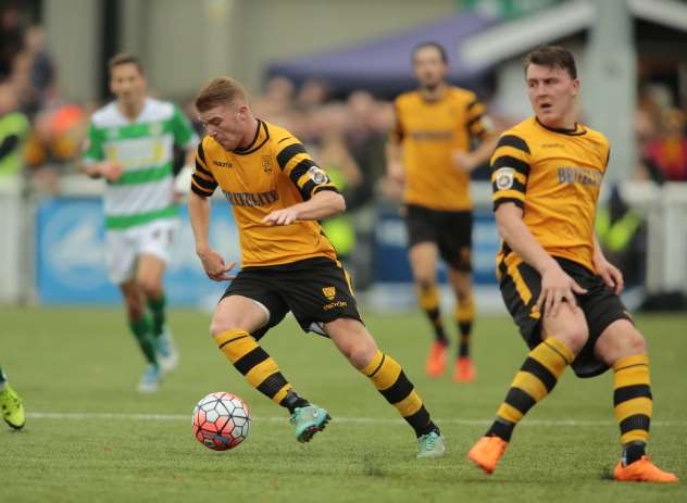 Alex Osborn in action for Maidstone Picture: Martin Apps