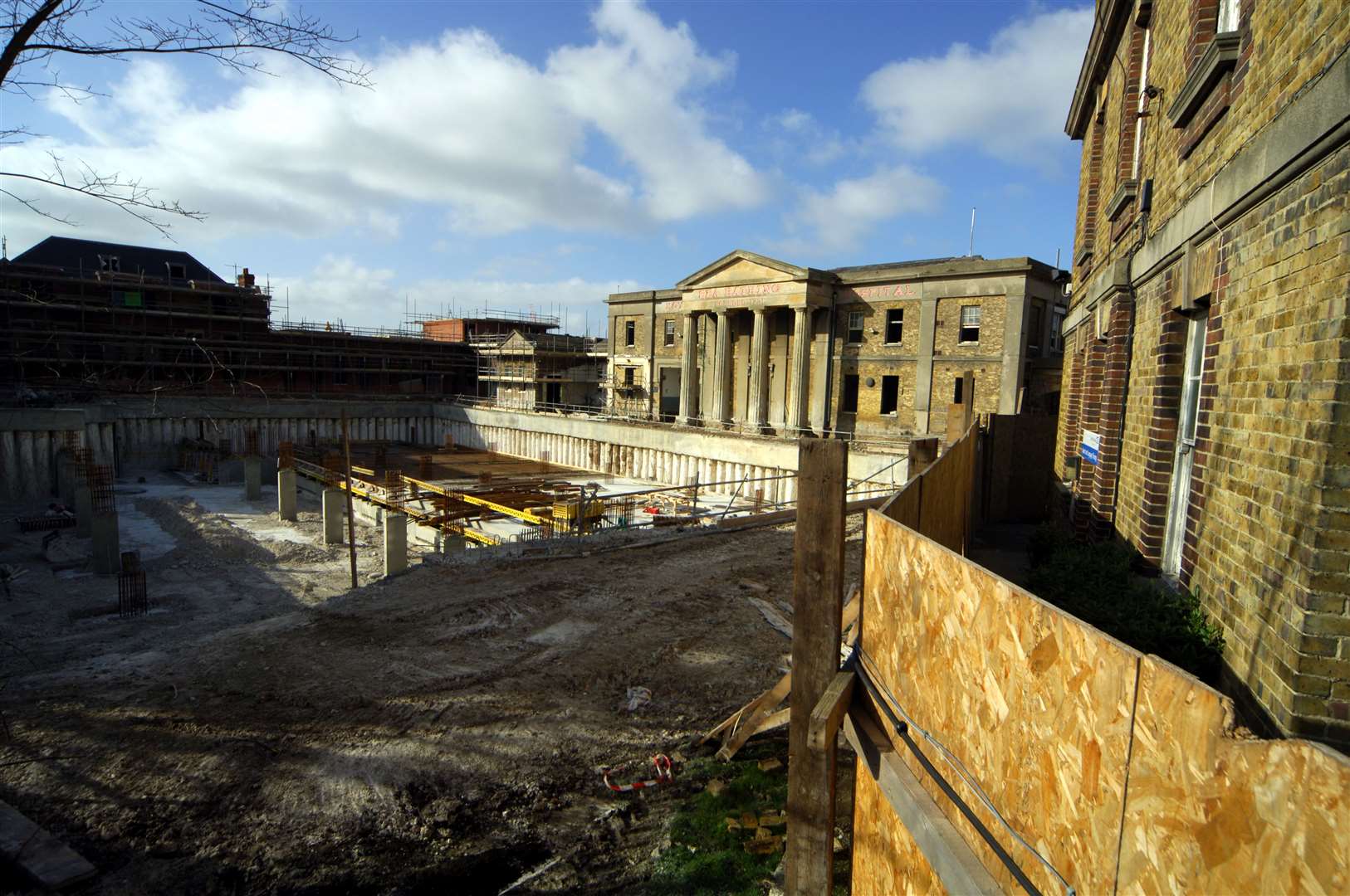 Works underway at The Royal Sea Bathing Hospital in Margate in 2006 Picture: Phil Houghton