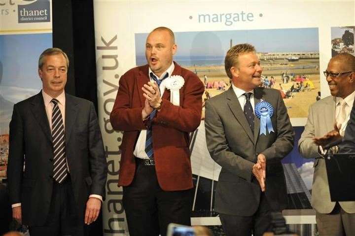 Craig Mackinlay won the South Thanet seat over Nigel Farage at the 2015 General Election