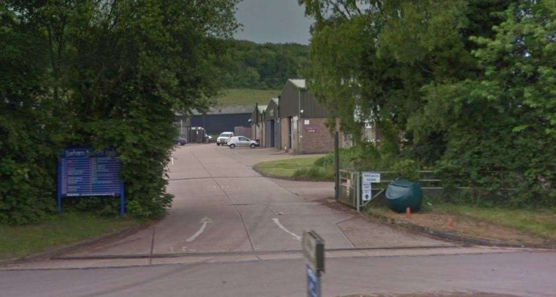 Barham Business Park, near Canterbury. Picture: Google Street View