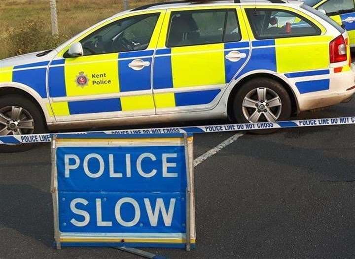 Police were forced to close a road for several hours after a crash last month. Picture: Stock