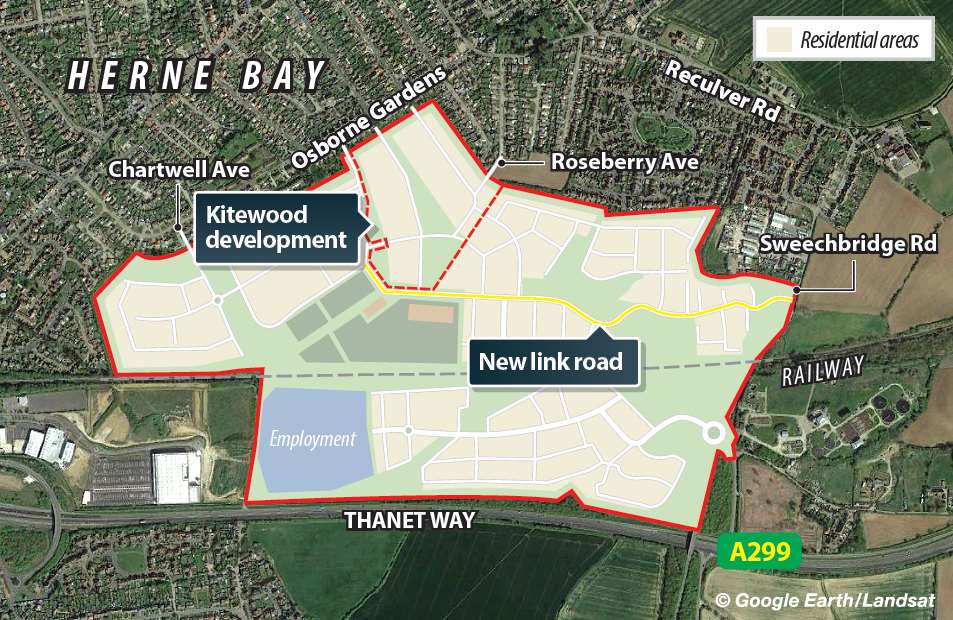 The Kitewood development lies in Hillborough