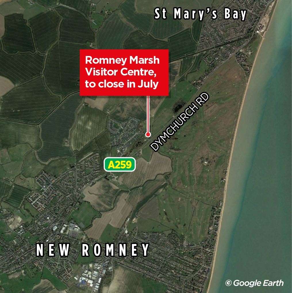 Romney Marsh Visitor Centre is on Dymchurch Road between New Romney and St Mary’s Bay. Picture: KMG