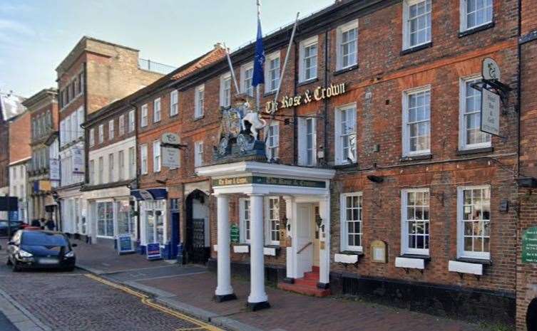 The Rose & Crown Hotel was originally put up for sale in 2018. Picture: Google Streetview