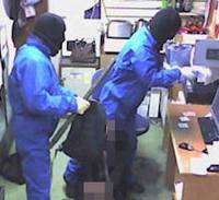 CCTV of two men being hunted over a raid on McColl's in Rochester