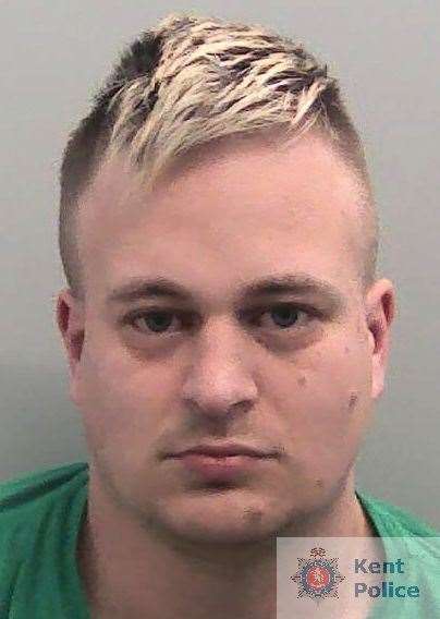Jake Crawley from Sheerness has been jailed for five years. Picture: Kent Police