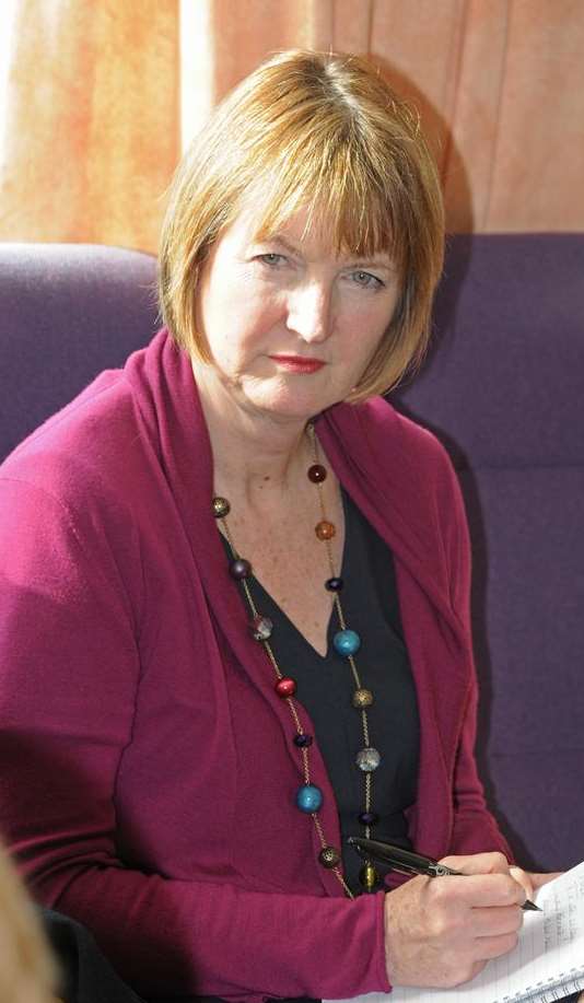 The Labour Party's deputy leader Harriet Harman