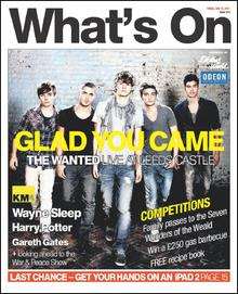 The Wanted are this week's What's On cover stars