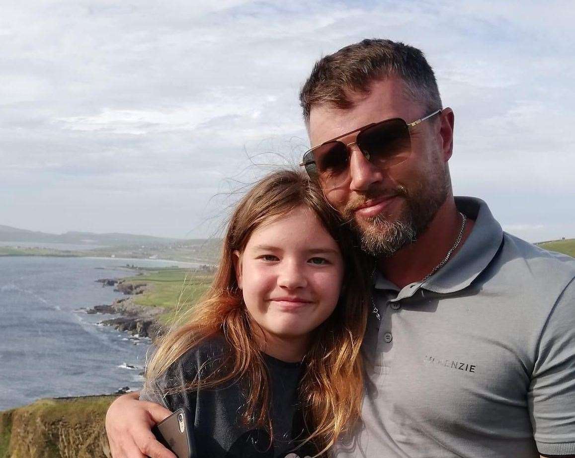 Chris Wilkinson is enjoying the quiet life again starting with a trip to visit his daughter Emily in Shetland. Picture: Chris Wilkinson