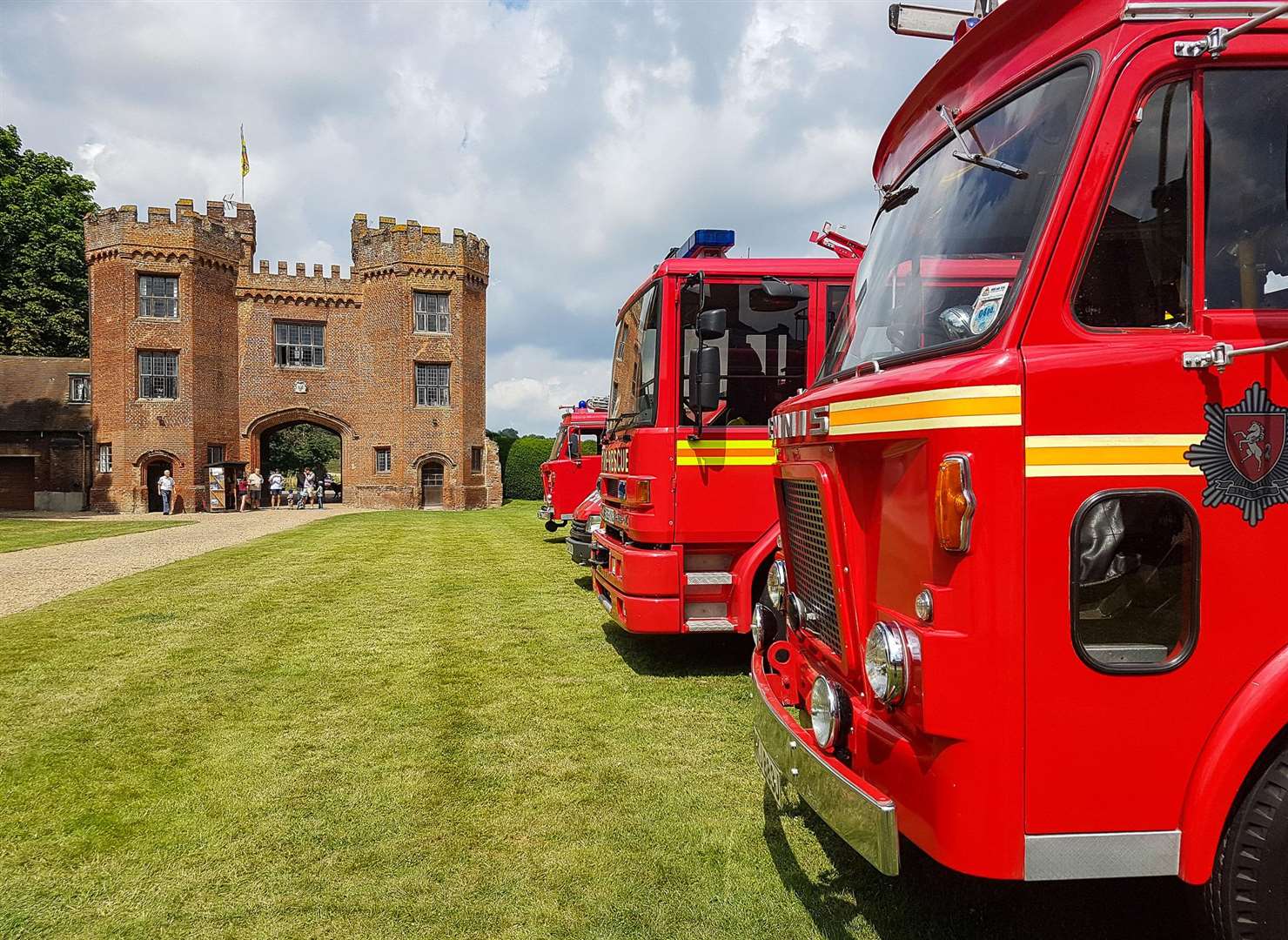 Lullingstone Castle's Fire Engine Rally Picture: Alan Graham