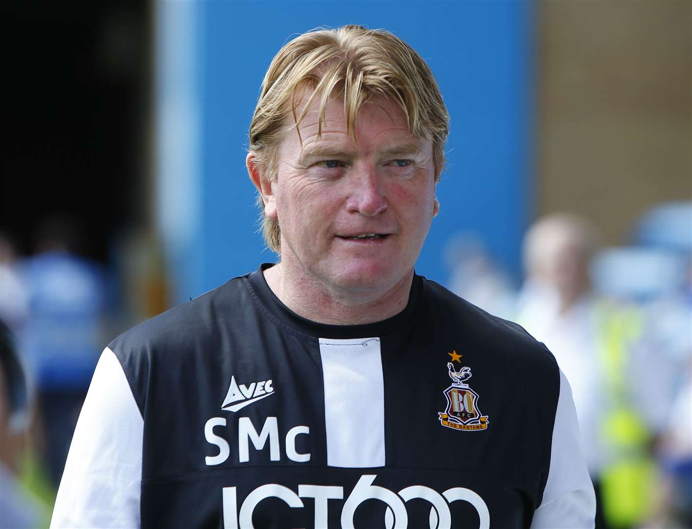 Bradford manager Stuart McCall Picture: Andy Jones