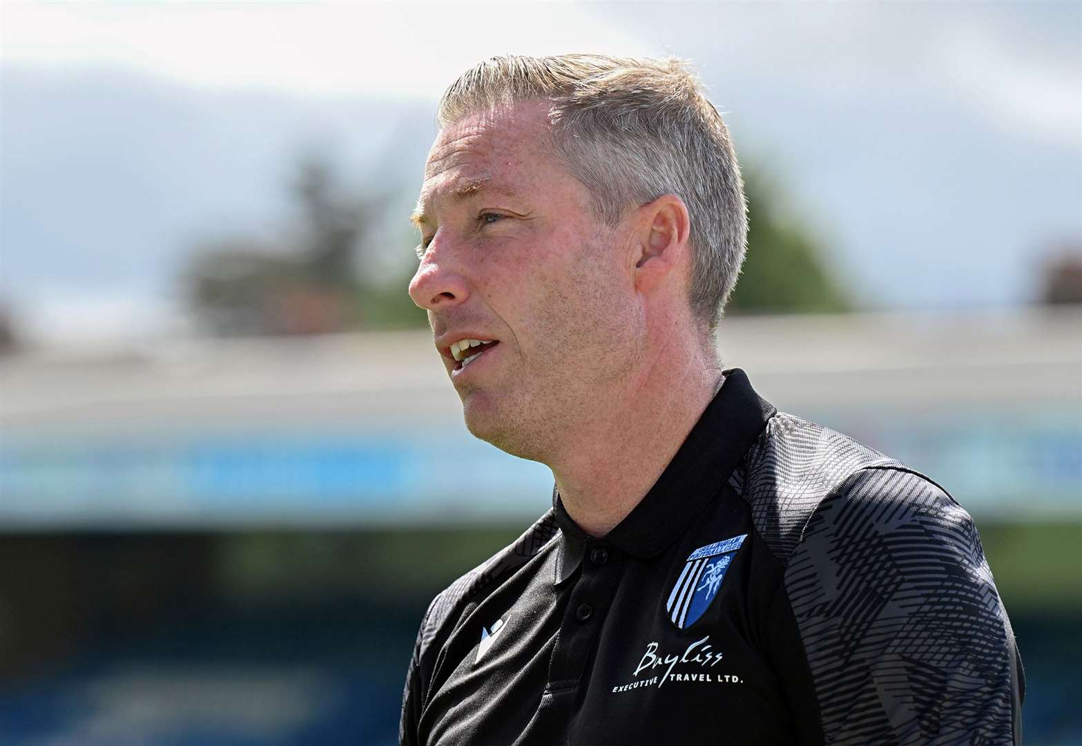 Gillingham manager Neil Harris frustrated at a missed opportunity against Doncaster Picture: Keith Gillard
