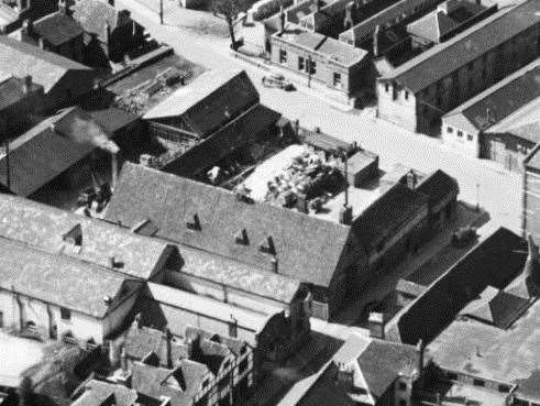 Corpus Christi Hall in Earl Street, Maidstone, pictured in 1949, could be turned into a café and guesthouse
