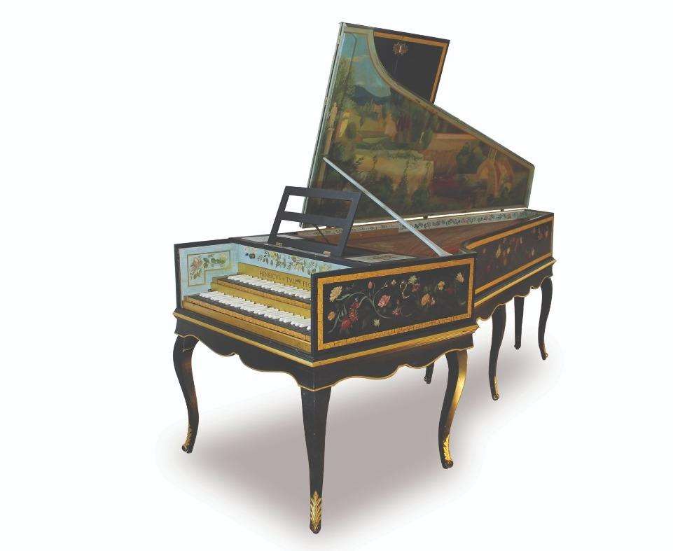 A double-manual harpsichord estimated to fetch up to £8,000